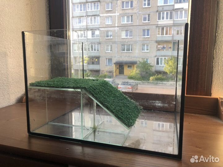 Террариум для красноухой черепахи