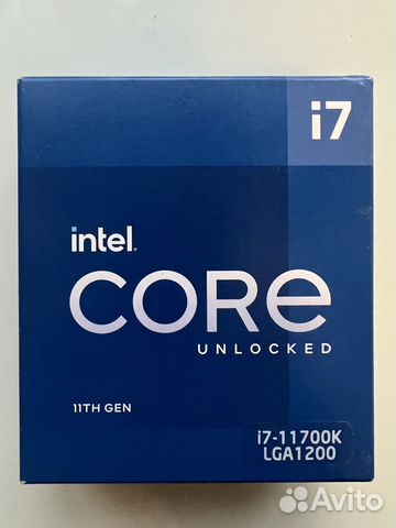 Процессор i7 11700k box купить в Москве | Электроника | Авито