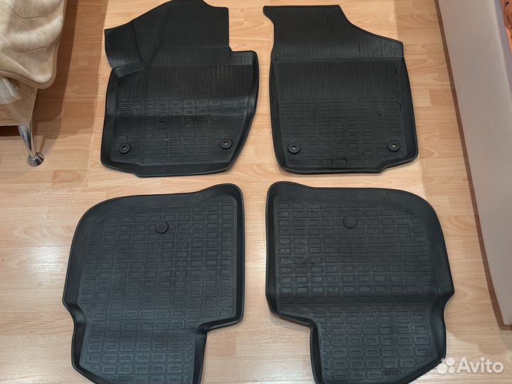 Автомобильные коврики volkswagen polo liftbek 2020