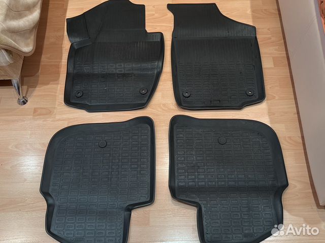 Автомобильные коврики volkswagen polo liftbek 2020