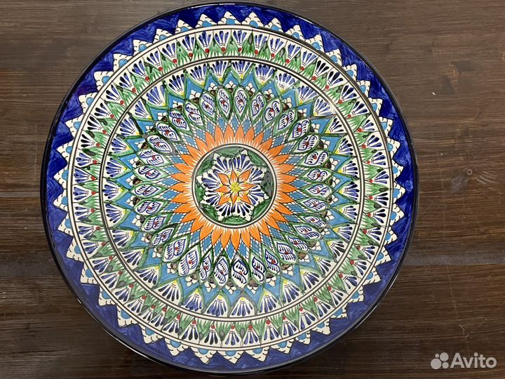 Ляган узбекский 42см Риштан