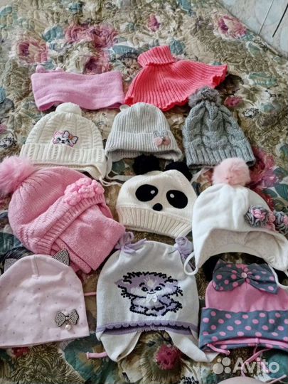 Шапка для девочки пакетом