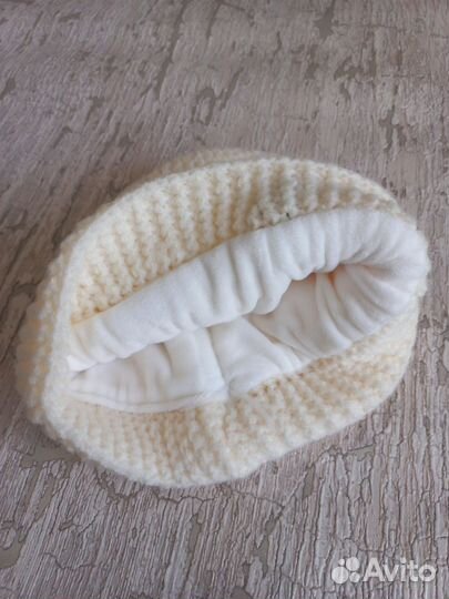 Шапка для девочки вязанная