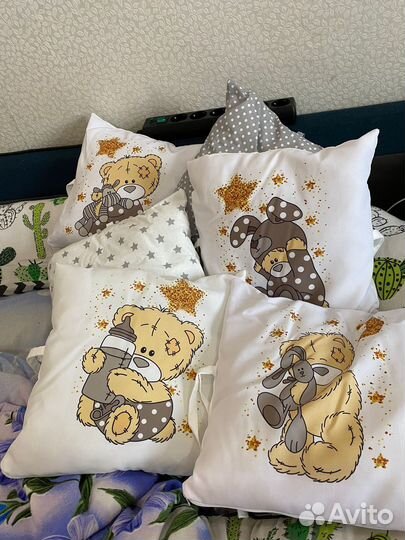 Бортики в кроватку