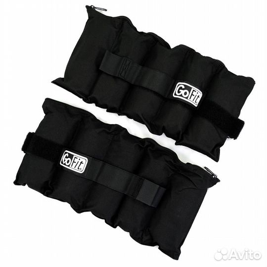 Утяжелители регулируемые GoFit GF-P5W (1,1 кг х 2