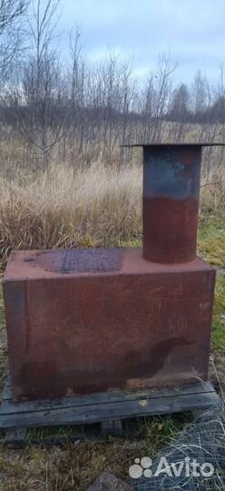 Печь буржуйка для гаража