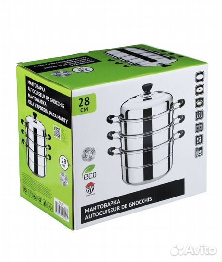 Мантоварка новая