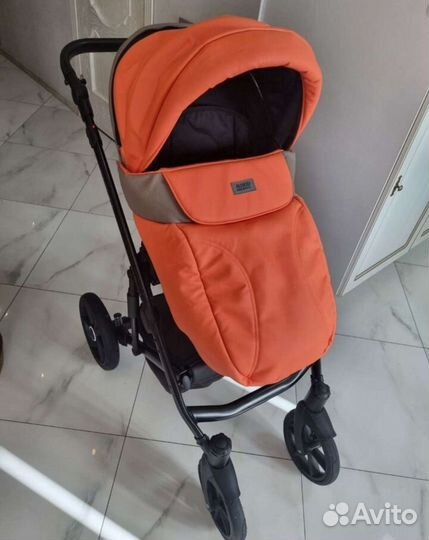Коляска riko basic ozon 3 в 1, эко кожа
