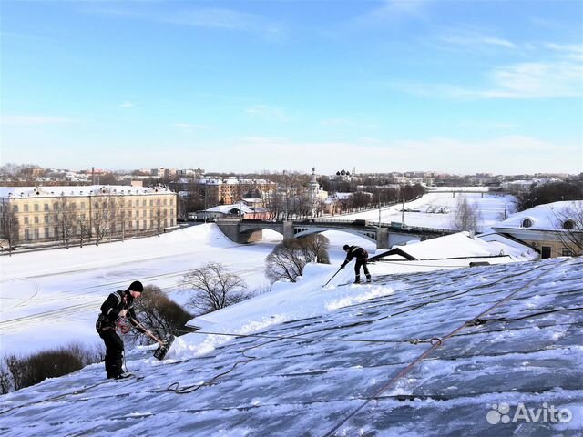 Бизнес на очистке крыш