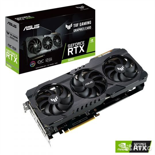 Видеокарта RTX3060 12Gb asus TUF gaming OC