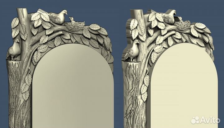 Памятники 3D Модели для чпу