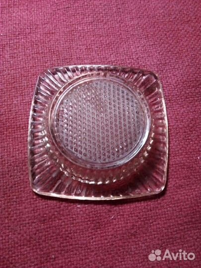 Пепельница (желтое стекло) возврат в СССР