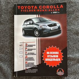 Содержание книги Руководство по ремонту Toyota Corolla Fielder / Runks / Allex