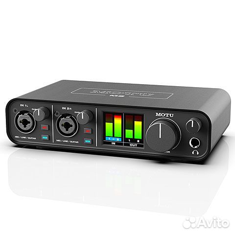 Motu M2, Внешний аудио-интерфейс
