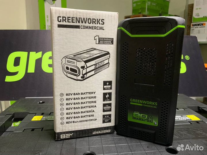 Аккумулятор GreenWorks 82v G82B8, 2951407