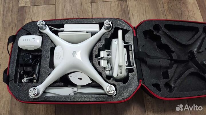 Dji phantom 4 + 2 аккумулятора