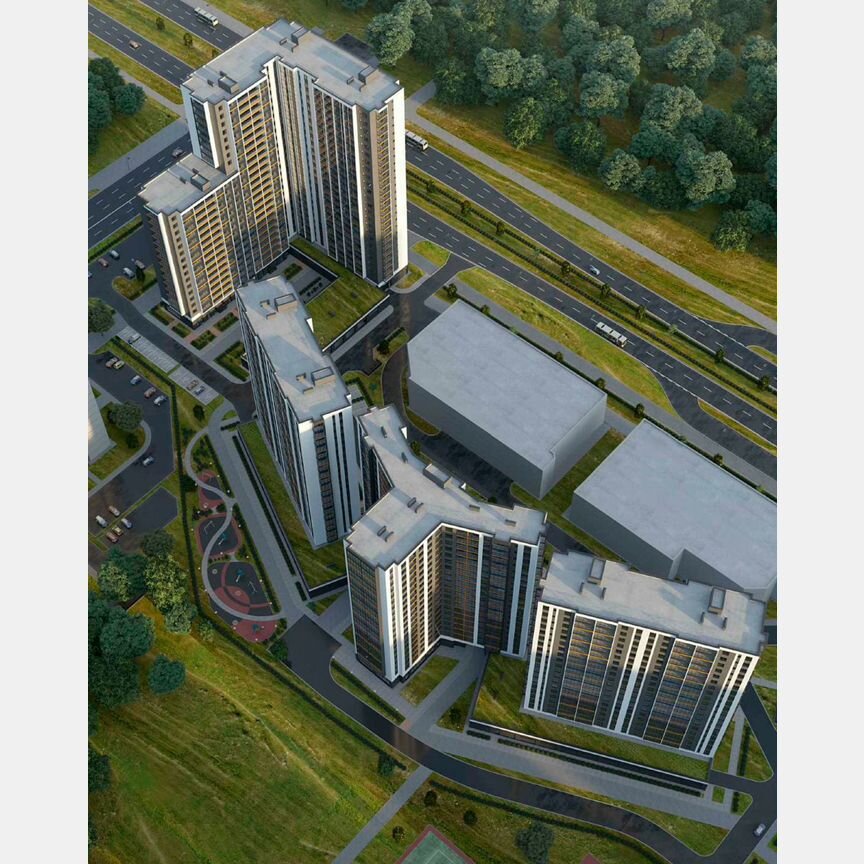 1-к. квартира, 36 м², 8/16 эт.