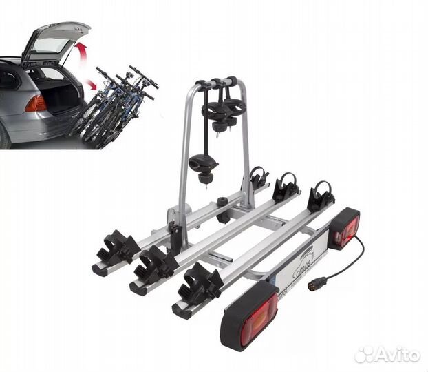 Велокрепление на фаркоп Amos giro 3