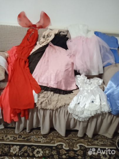 Новогодние костюмы, Платье разные