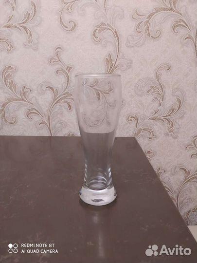 Новые бокалы, стаканы, ведёрко для льда