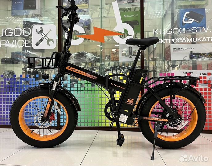 Электровелосипед Kugoo v4 Pro