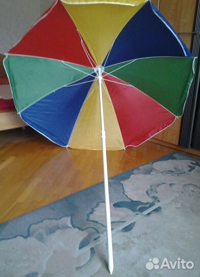 Зонт пляжный. Б/У