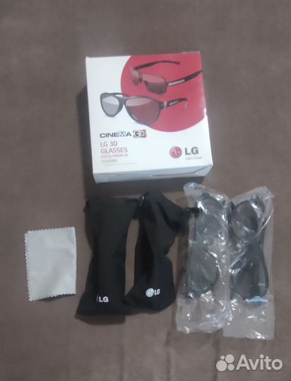 3d очки LG 4 шт