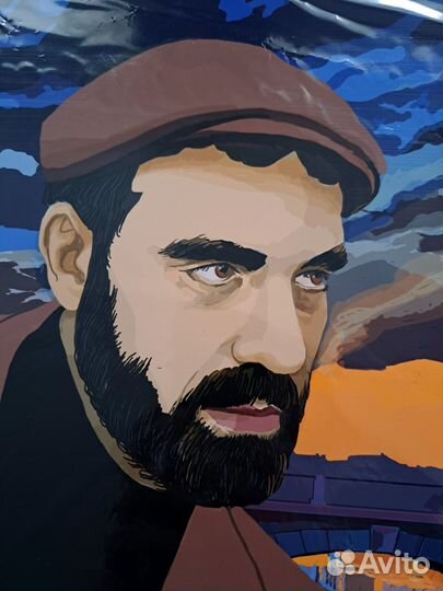 Принт Довлатов на Фонтанке A2