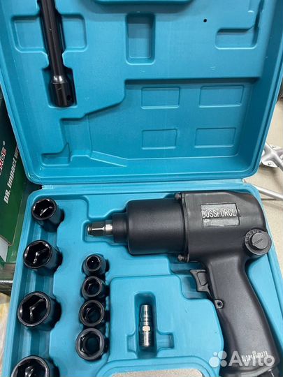 Пневмогайковерт bossforse