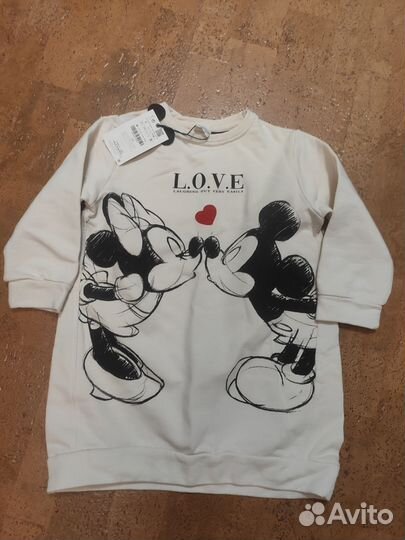 Платье туника толстовка