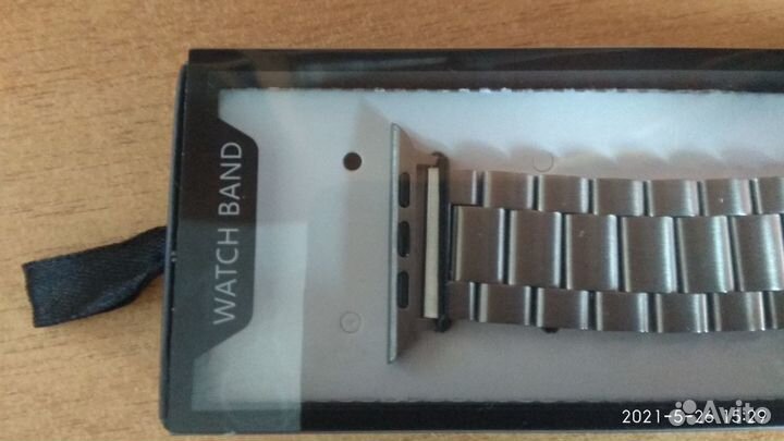 Стальной браслет для часов Apple