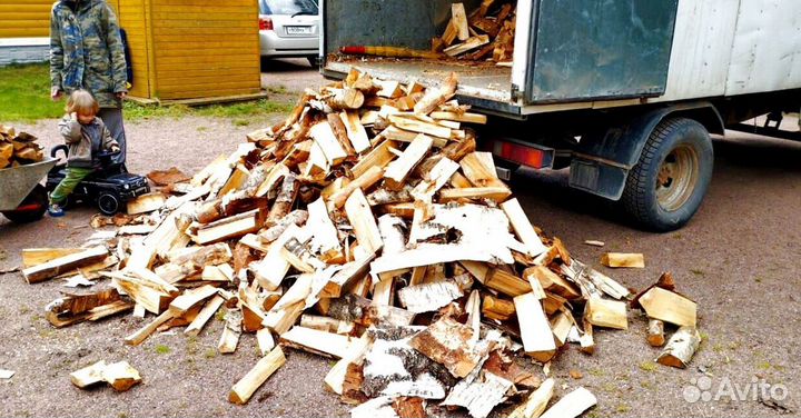 Дрова Береза навалом в Приозерске