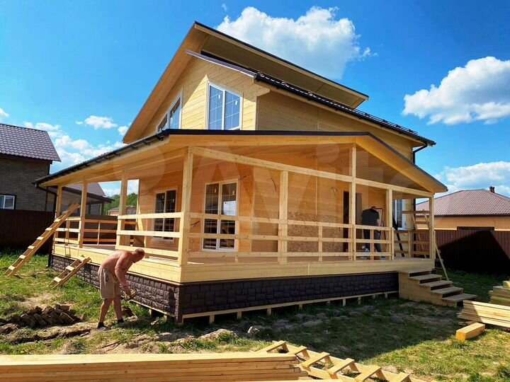 Дом 145 м² на участке 10 сот.