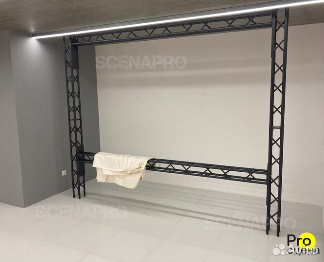 Алюминиевый каркас для проекционных экранов