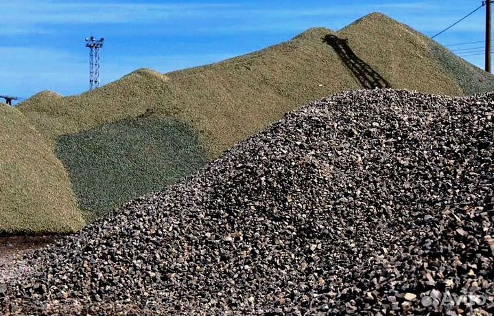 Щебень гранитный