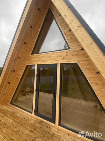 Строительство каркасных домов. A-frame