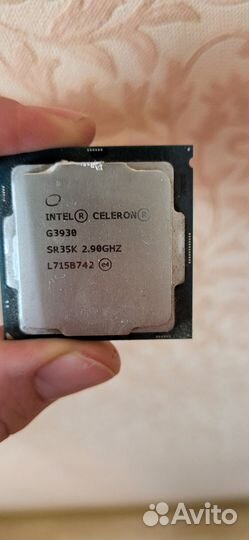 Процессор Intel Celeron G3930 сокет 1151