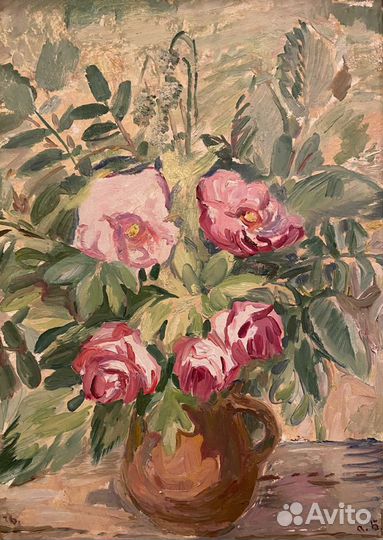 Кольцова-бычкова А.Г. (1892 -1985) розы 1946 г