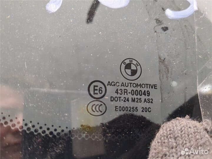 Стекло кузовное боковое правое заднее BMW 5 F07 Gran Turismo