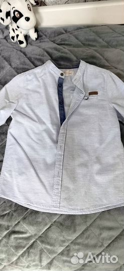 Рубашки, шорты, брюки рост 122 h&m