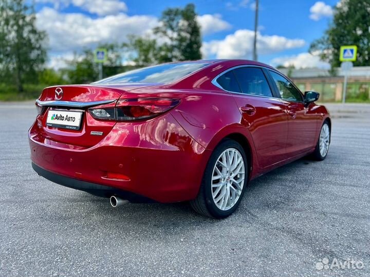 Mazda 6 2.5 AT, 2016, 136 000 км