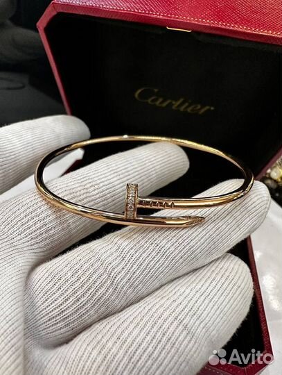 Золотой браслет cartier 750 probe