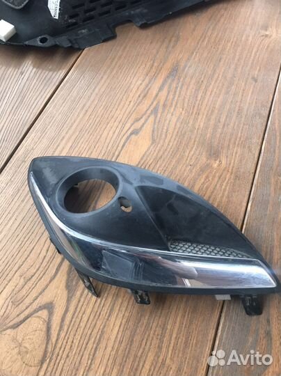 Накладки на противотуманки на опель корса D