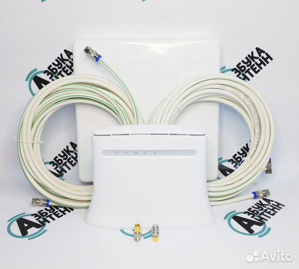 Комплект безлимитный 4g интернет с антенной mimo