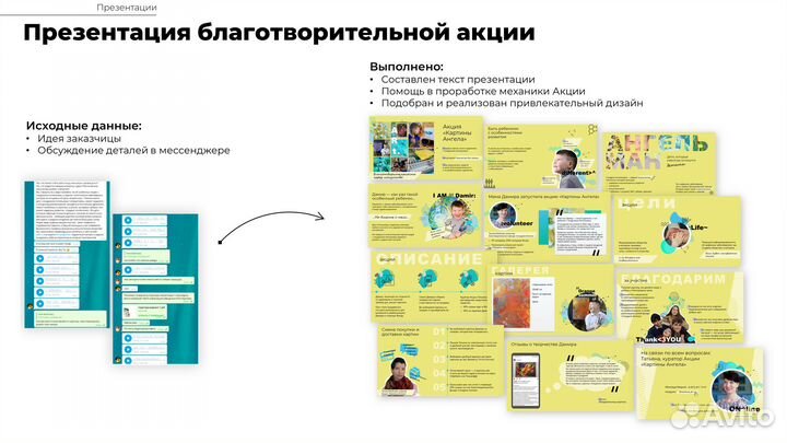 Графический дизайнер презентаций