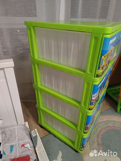 Комод детский пластиковый бу