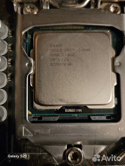 Материнская плата 1155 i5 2400 8gb