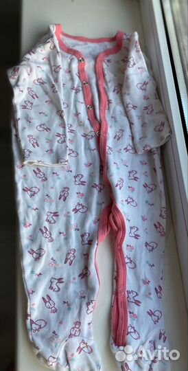 Детские вещи для девочки пакетом 62 68