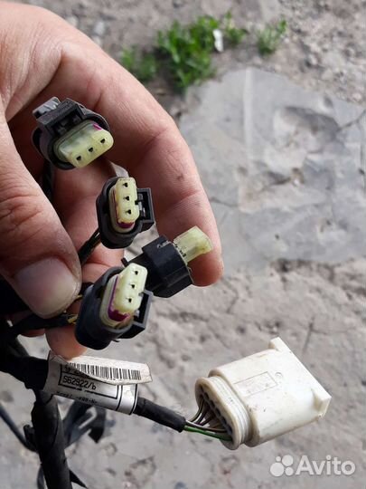 2016 Бмв 5 проводка бампера Bmw 5 F10 F11