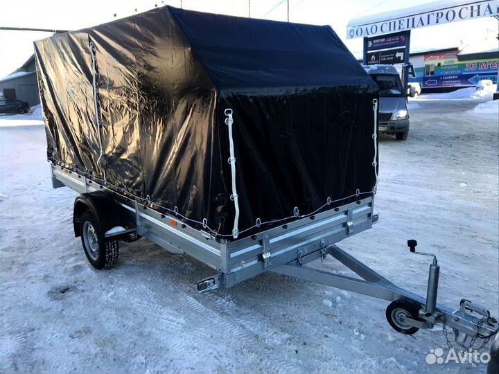 Прицеп мзса 817717 с евро тентом